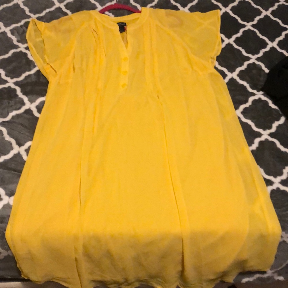 Yellow dress